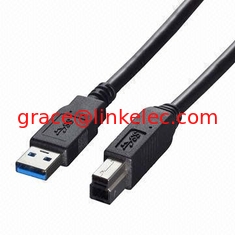 China Super Speed Black USB3.0 AM to BM Cable 1.5M supplier