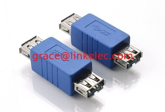 China Super speed and high quality USB3.0 AF TO AF adapter blue type supplier