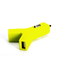 Cigarette lighter socket car charger stylish YShape style charger3.1A dual USB2port yellow supplier